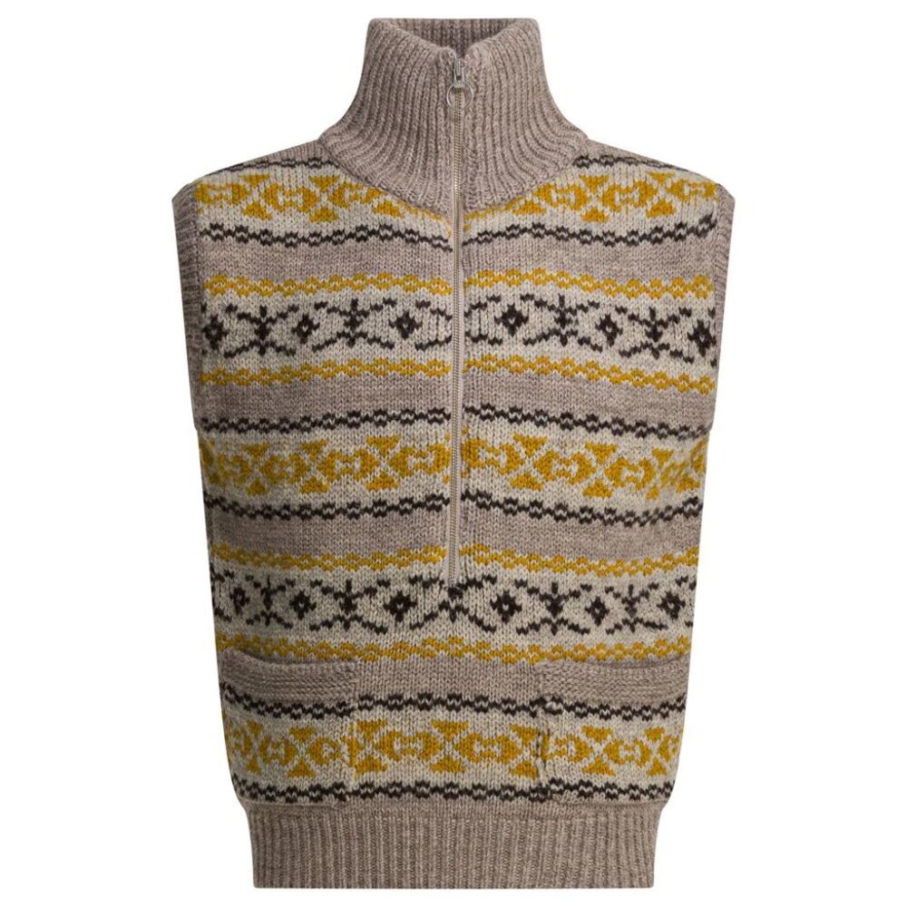 Kapital Yellowknife Half-Zip Vest Tag Size 3 Men
